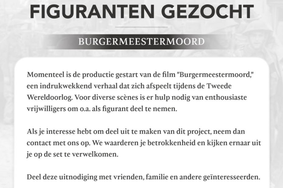 Figuranten burgermeestermoord