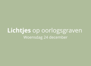Lichtjes op oorlogsgraven