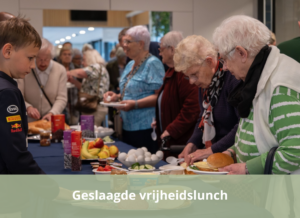 Geslaagde vrijheidslunch